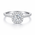 Lab Diamond Round Pave Setting