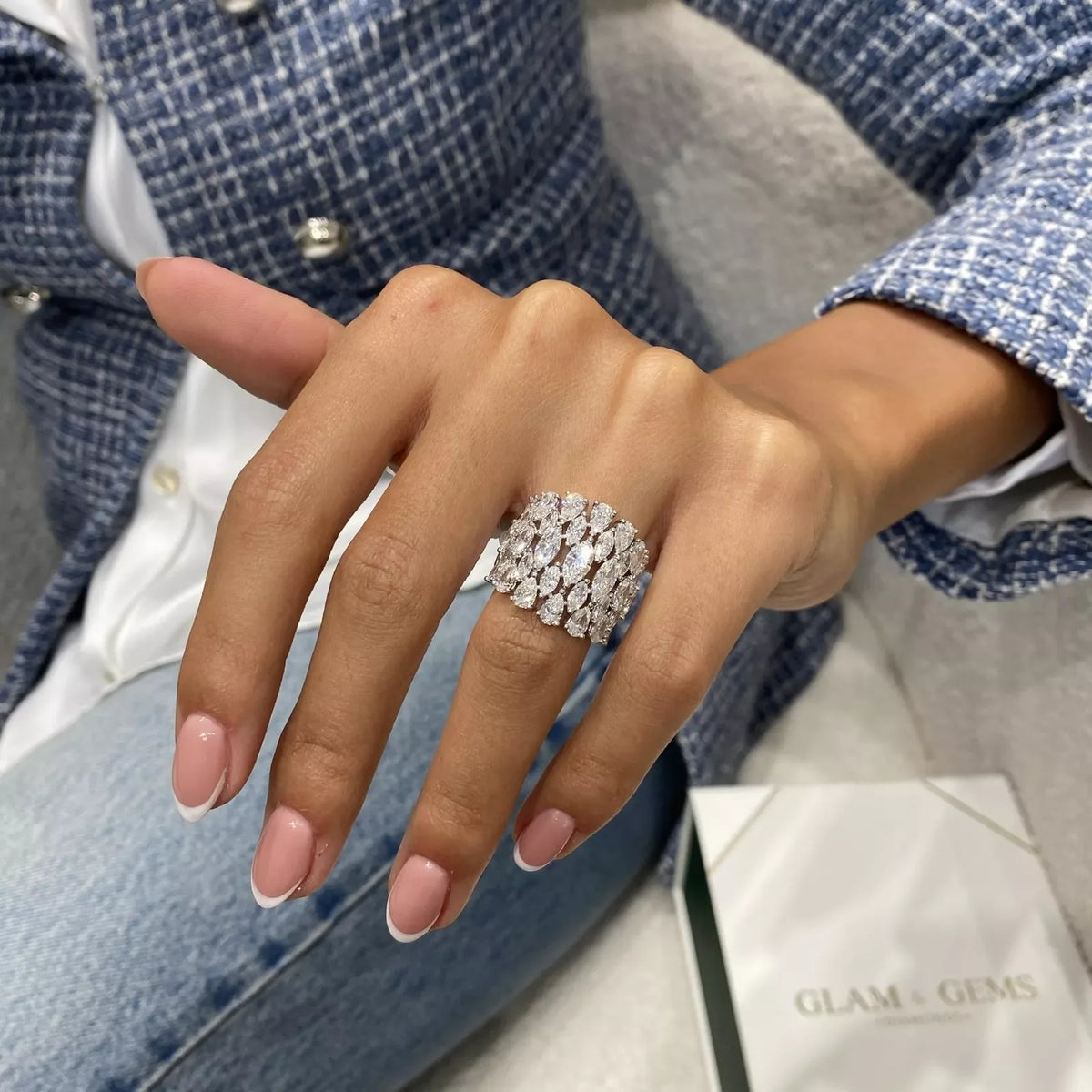 Jardin Fleur Nymphe Ring