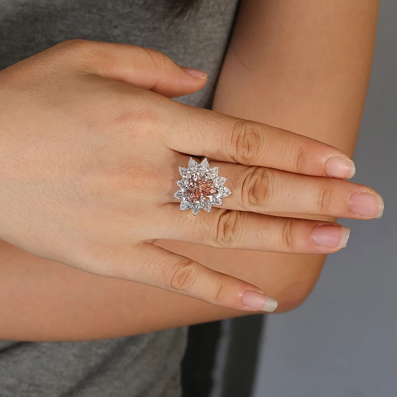 Lumière Opale Cosmique Ring