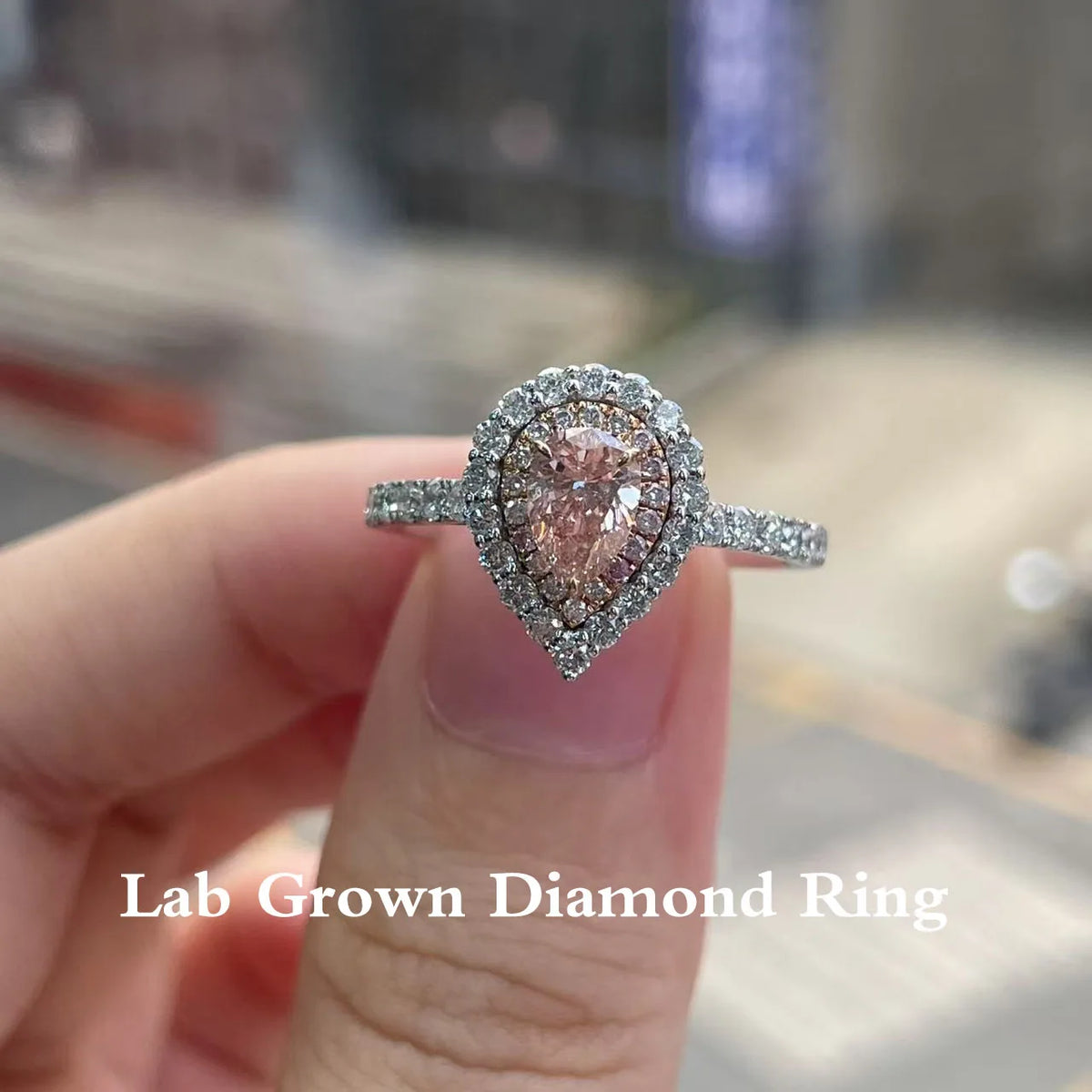 Lumière Azur Nocturne Ring