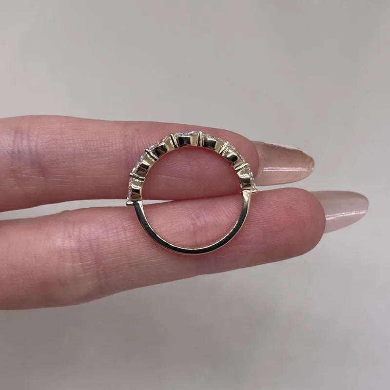 Lab-grown diamond marquise ring