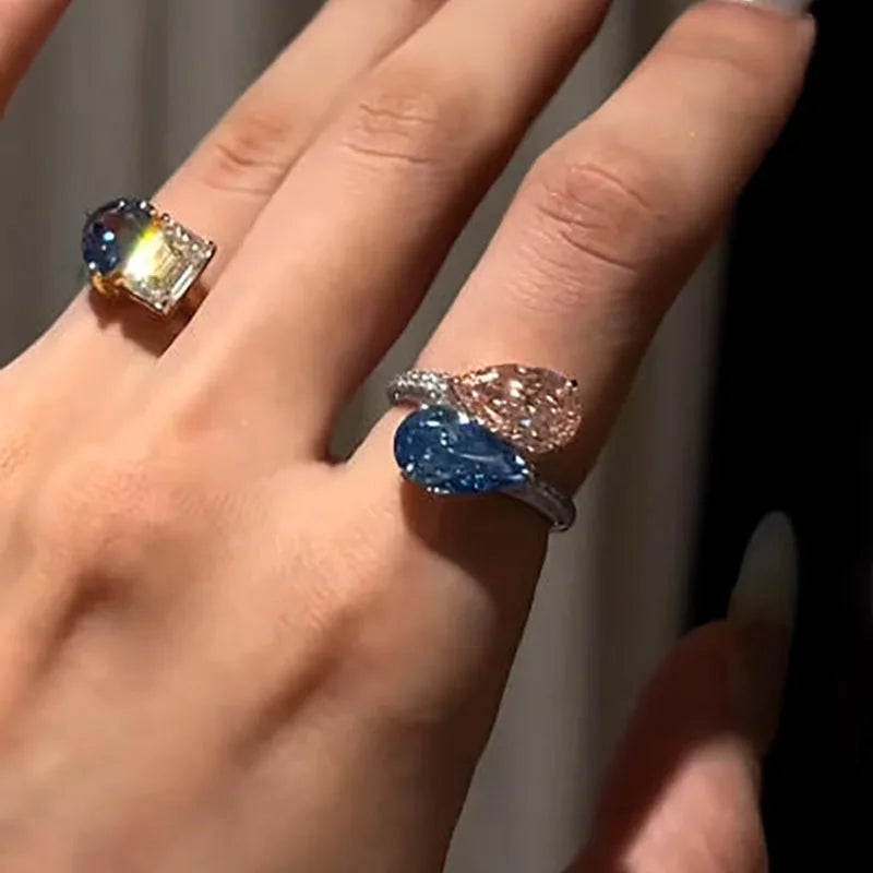 Lumière Cobalt Nocturne Ring