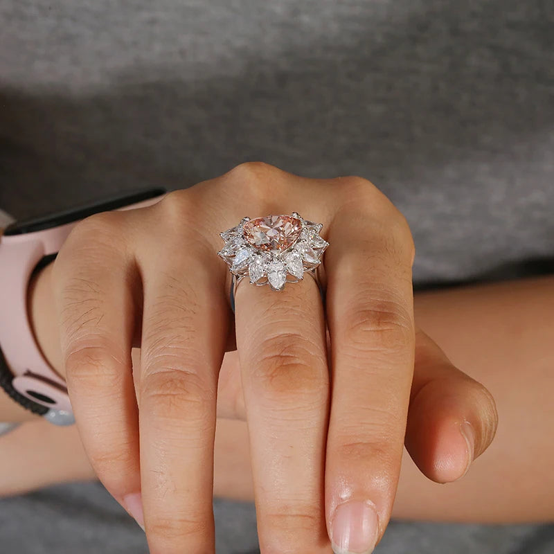 Lumière Opale Cosmique Ring