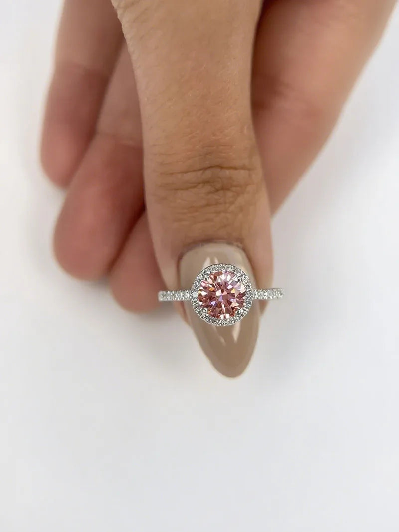 Lumière Obsidienne Cosmique Ring