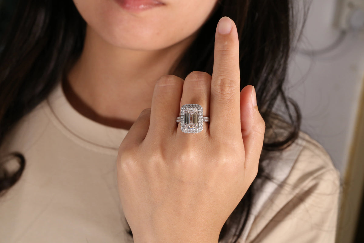 Lumière Obsidienne Nocturne Ring
